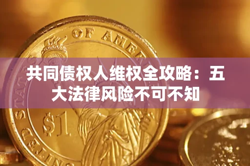 武汉共同债权人维权全攻略：五大法律风险不可不知