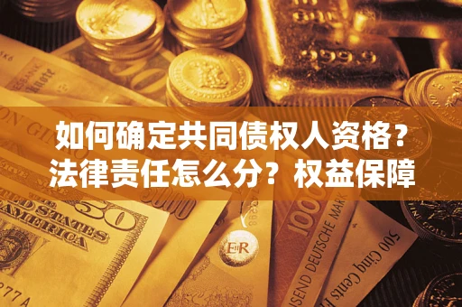 武汉如何确定共同债权人资格？法律责任怎么分？权益保障技巧揭秘！