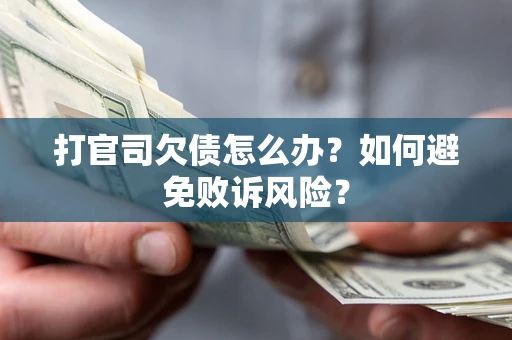武汉打官司欠债怎么办？如何避免败诉风险？