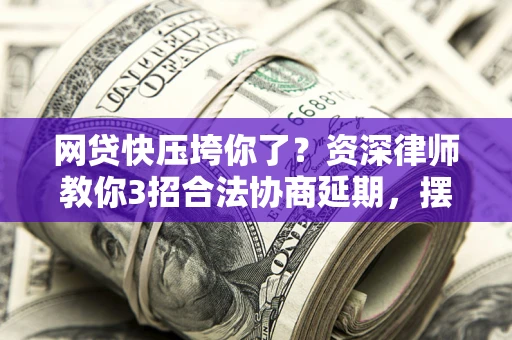武汉网贷快压垮你了？资深律师教你3招合法协商延期，摆脱暴力催收！