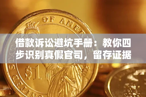 武汉借款诉讼避坑手册：教你四步识别真假官司，留存证据不踩雷