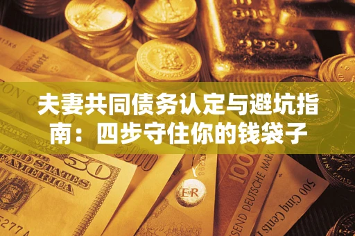 武汉夫妻共同债务认定与避坑指南：四步守住你的钱袋子
