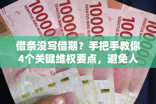 武汉借条没写借期？手把手教你4个关键维权要点，避免人财两空